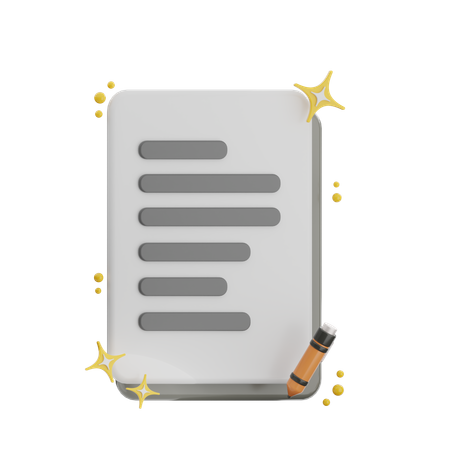 Editar arquivo  3D Icon