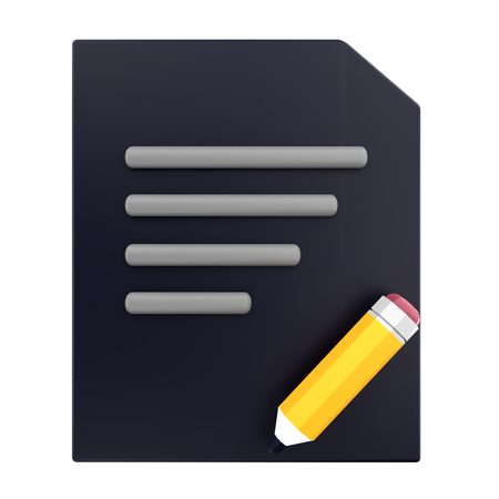 Editar arquivo  3D Icon