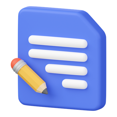 Editar arquivo  3D Icon
