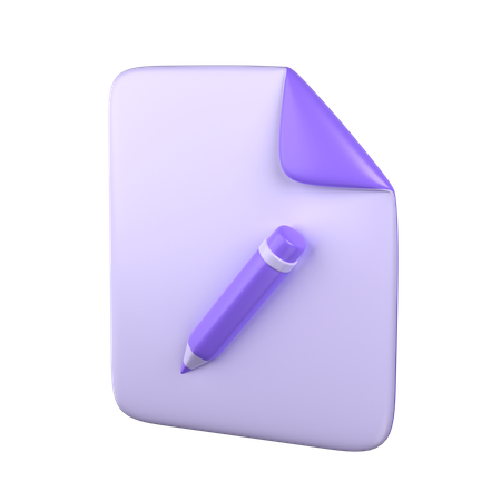 Editar arquivo  3D Icon