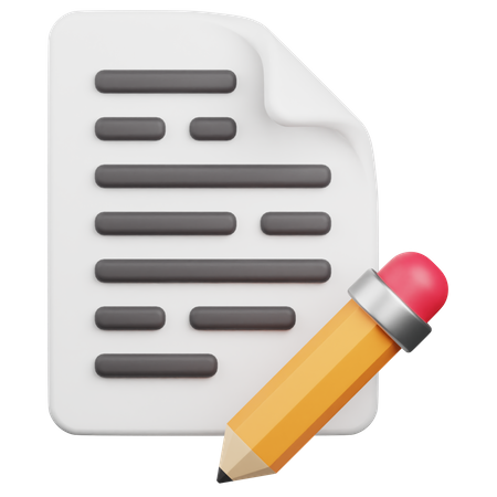 Editar arquivo  3D Icon