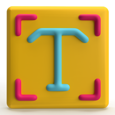 Éditeur de texte  3D Icon