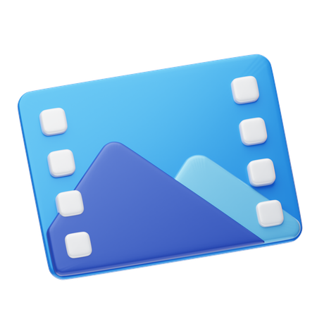 Editeur de vidéo  3D Icon