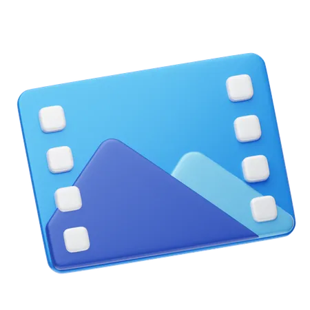 Editeur de vidéo  3D Icon