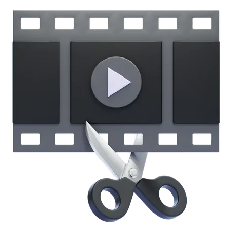 Editing Scissors  3D Icon