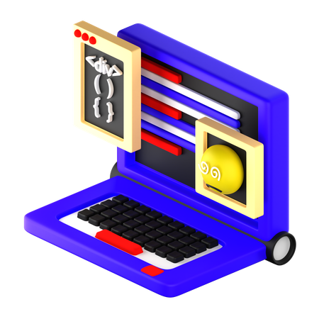 Editor de código  3D Icon