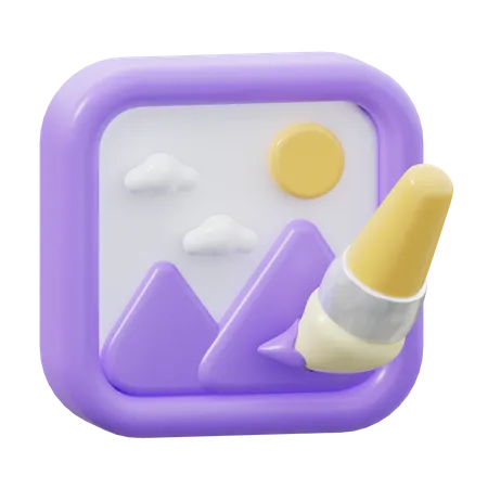 Editor de imagen  3D Icon