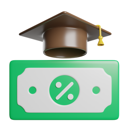 Educação  3D Icon