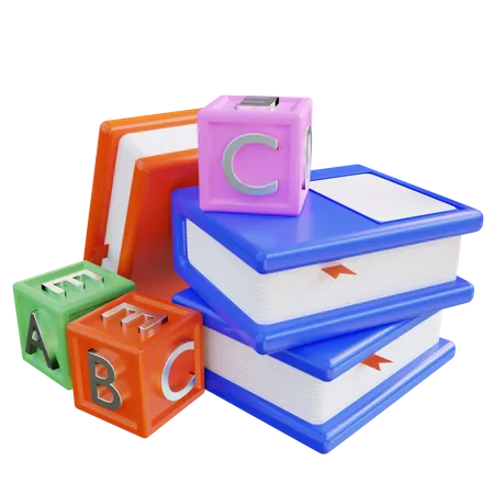 Educação  3D Icon