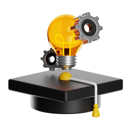 Gerenciamento de educação  3D Icon