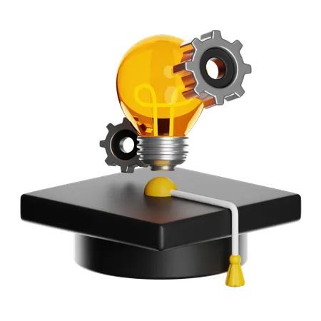 Gerenciamento de educação  3D Icon