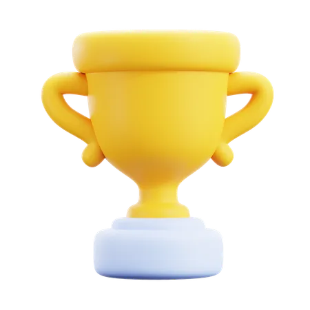 Troféu de educação  3D Icon