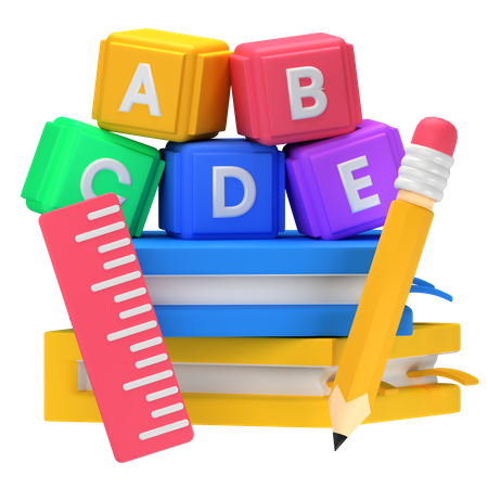 Educación  3D Icon