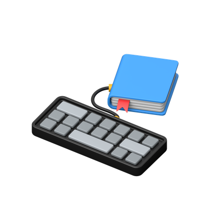 Educación en línea  3D Icon