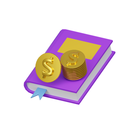 Educación financiera  3D Icon