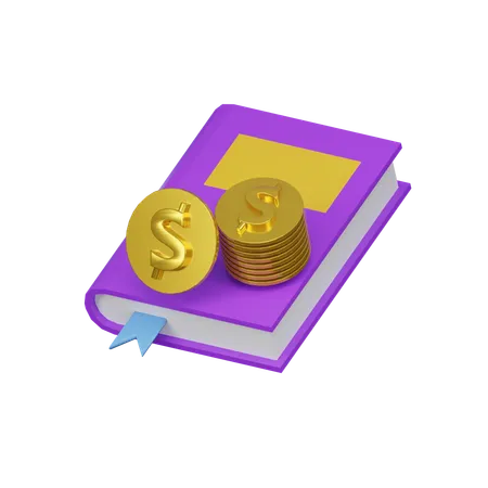 Educación financiera  3D Icon