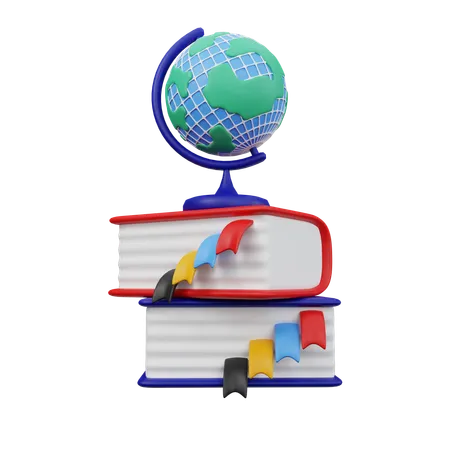 Educación global  3D Icon