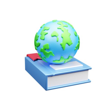 Educación global  3D Icon