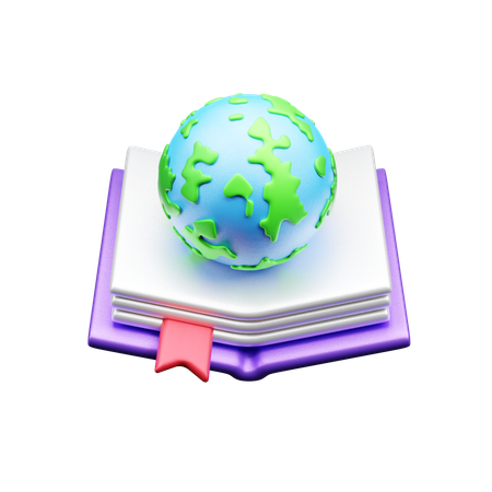 Educación global  3D Icon