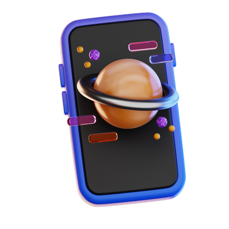 Educación metaversa  3D Icon