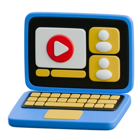 Educación portátil  3D Icon