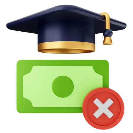 Educación monetaria  3D Icon