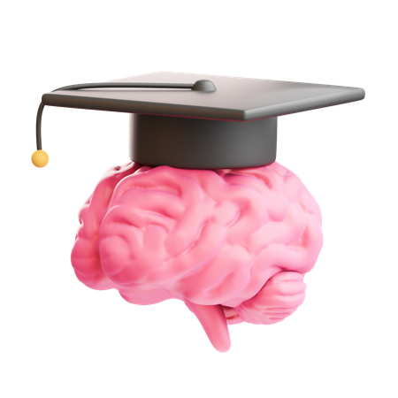 Educated Mind  3D Icon
