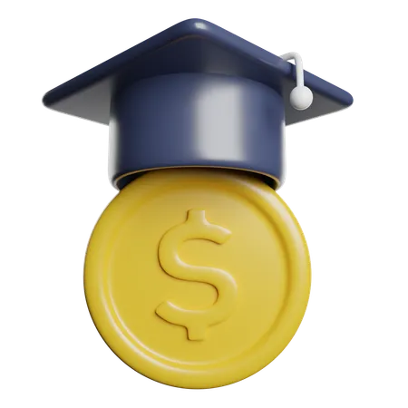 Education School Money 3D Icon