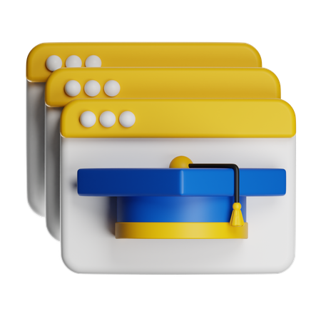 Education  3D Icon