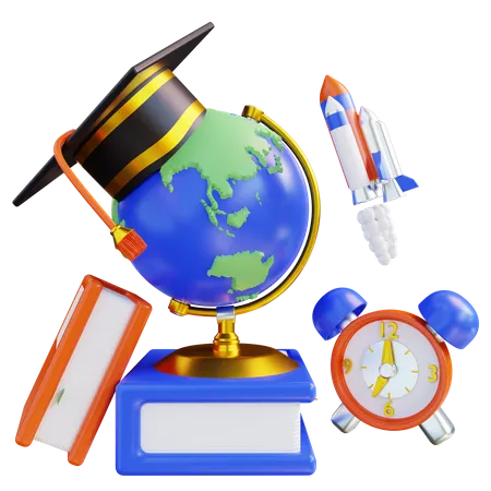 Education  3D Icon