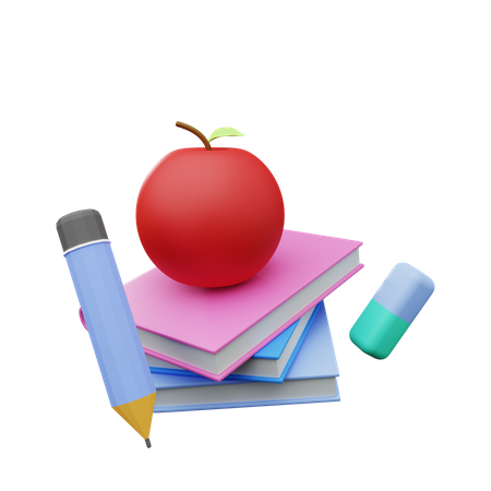 Education  3D Illustration