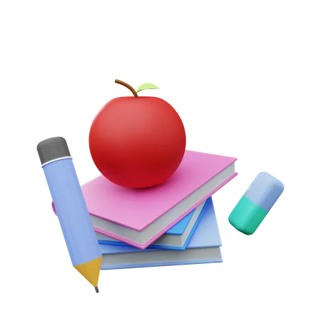 Education  3D Illustration