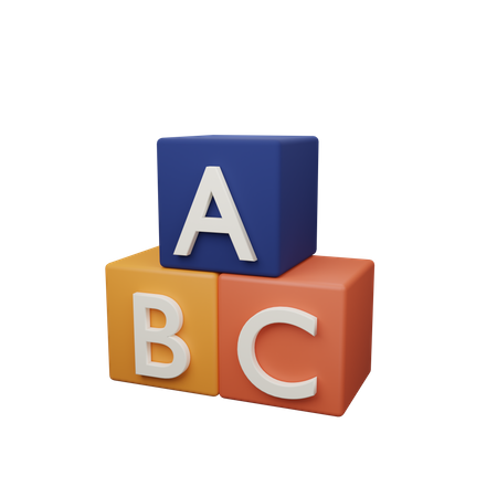 Education Block  3D Icon