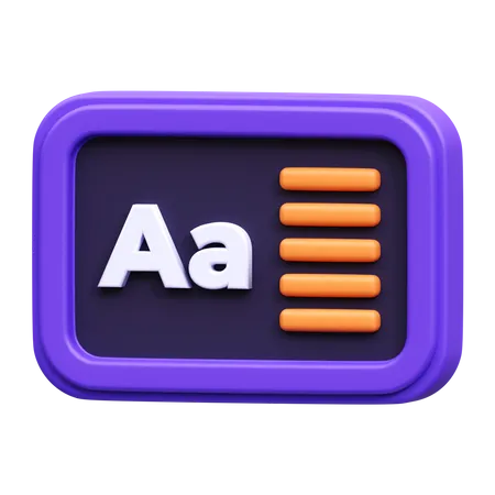 Education Board  3D Icon