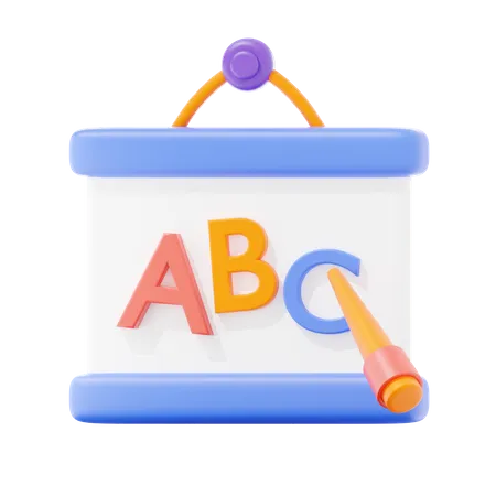 Education Board  3D Icon