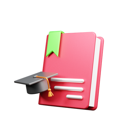 Education Book  3D Icon