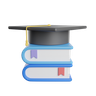 study book 3d logo