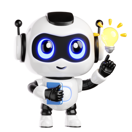 Education Bot  3D Icon
