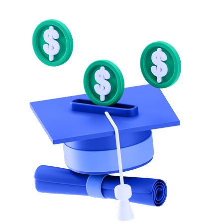 Education Budget  3D Icon