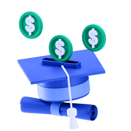 Education Budget  3D Icon