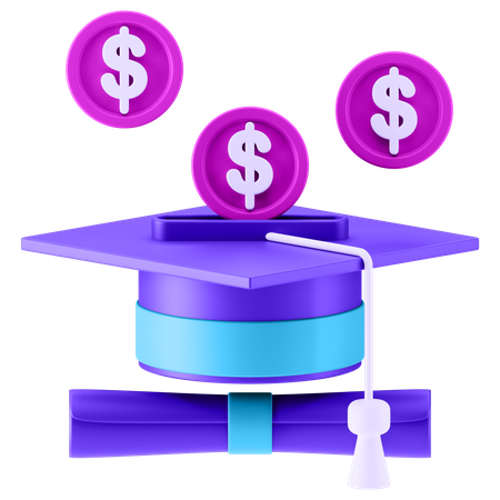 Education Budget  3D Icon