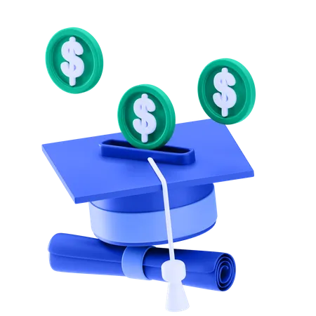 Education Budget 3D Icon