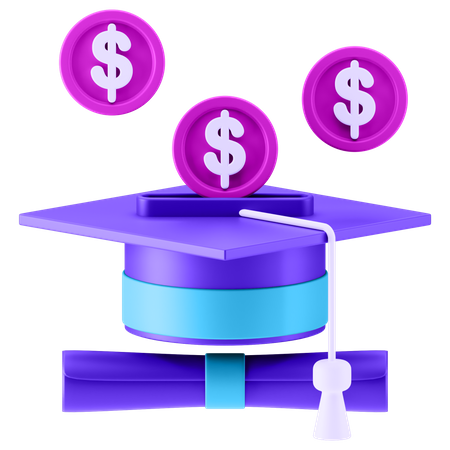 Education Budget 3D Icon