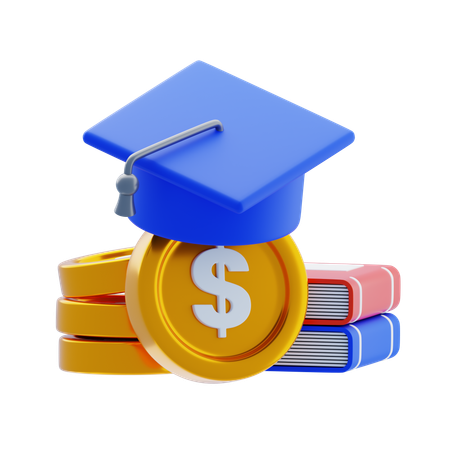 Education Cost  3D Icon