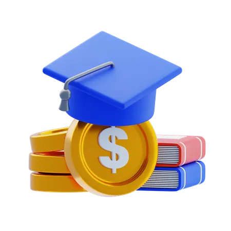 Education Cost  3D Icon