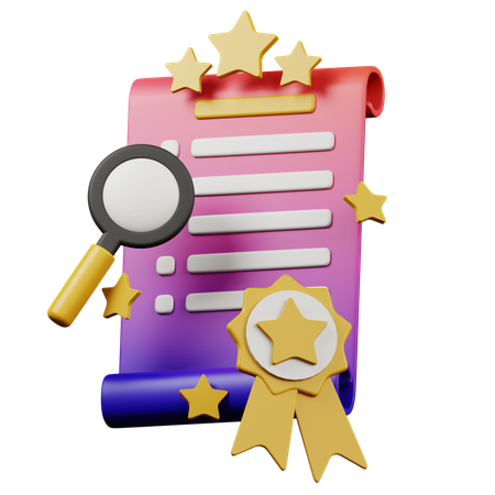 Education Degree  3D Icon