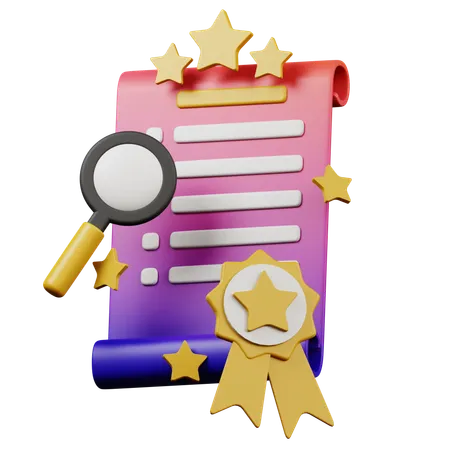 Education Degree  3D Icon