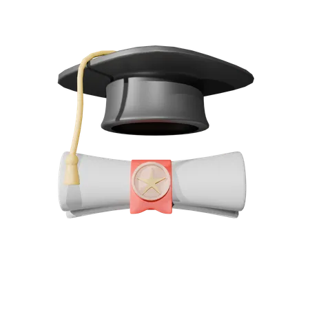 Education Degree  3D Icon