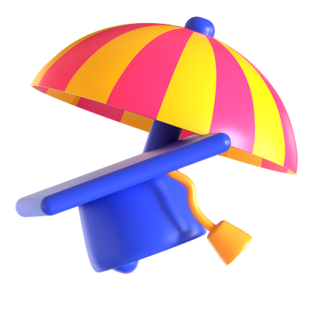 Education Insurance  3D Icon