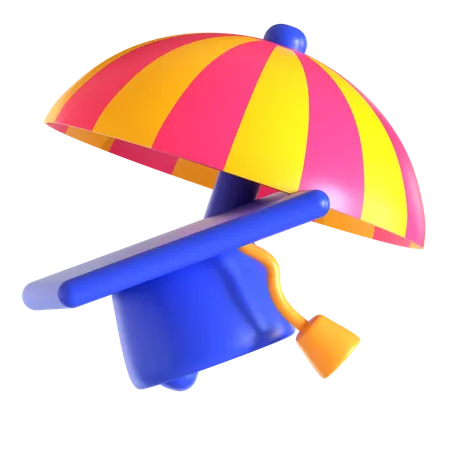 Education Insurance  3D Icon